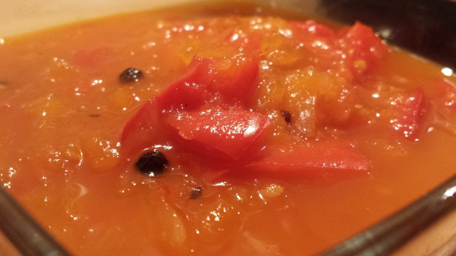 Tomaten-Paprika-Chutney – Bines Thermi-Welt