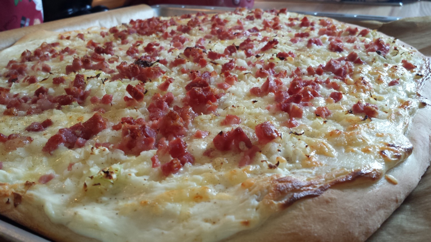 Krautpizza | Bines Thermi-Welt Krautpizza | Bines Thermi-Welt