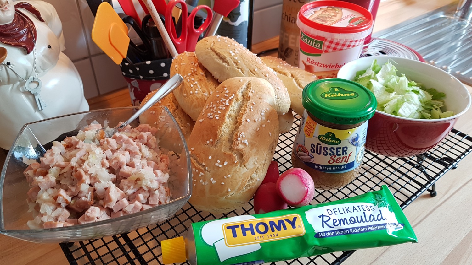 Bines Special LeberkäsHotdog zum Niederknien Bines ThermiWelt