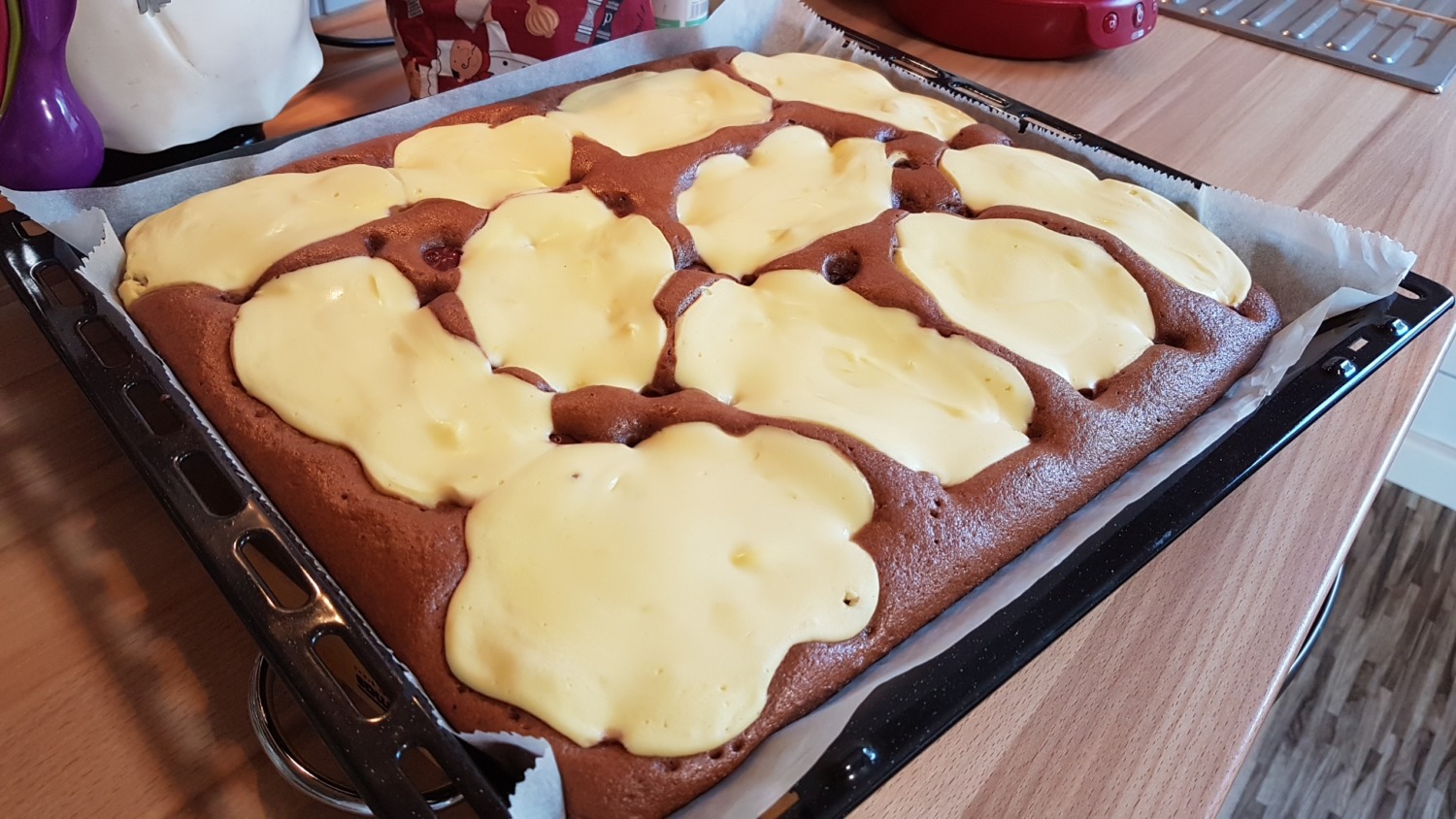 Kuhflecken-Kuchen | Bines Thermi-Welt