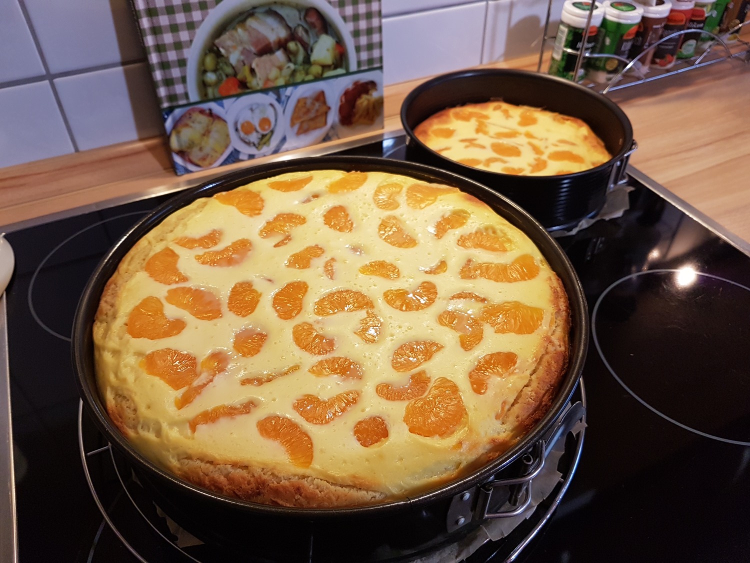 Beates Käsekuchen mit Mandarinen